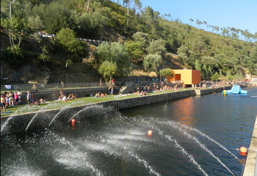 Fluvial Pampilhosa da Serra Beach, Portugal